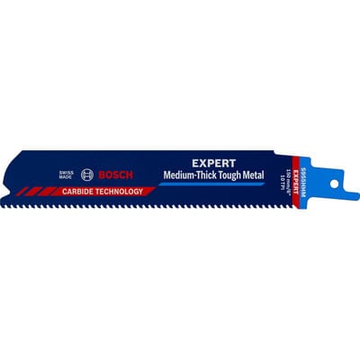 Accessories 2608900373 expert 'Medium-Thick Tough Metal' s 955 hhm Säbelsägeblatt, 1 Stück Säg - Bosch