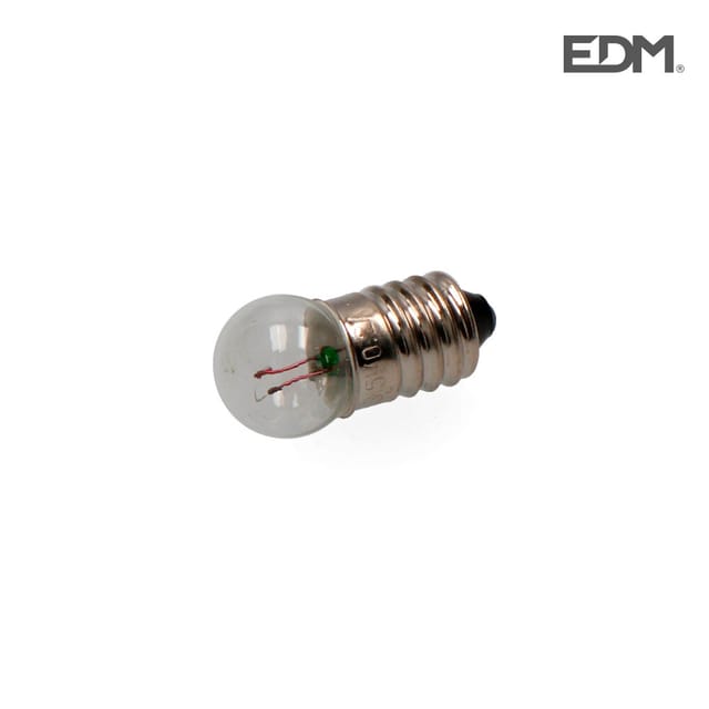Kugelförmige Glühbirne 3,5 v E-10 EDM