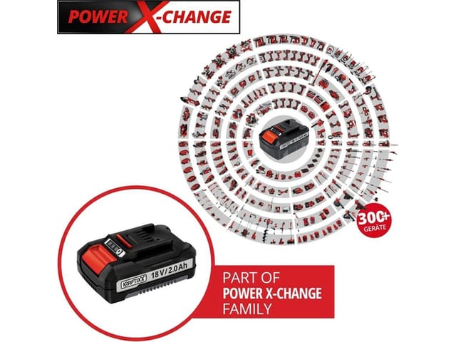 Kraftixx by Einhell Akku 18V 2,0Ah für alle Geräte – Power X-Change
