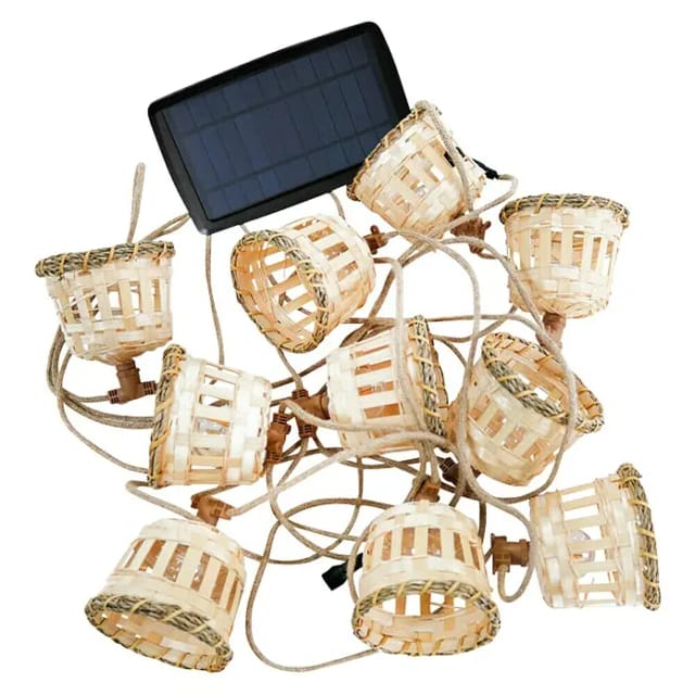 New Garden AURORA GUIRLANDA Solar Jute