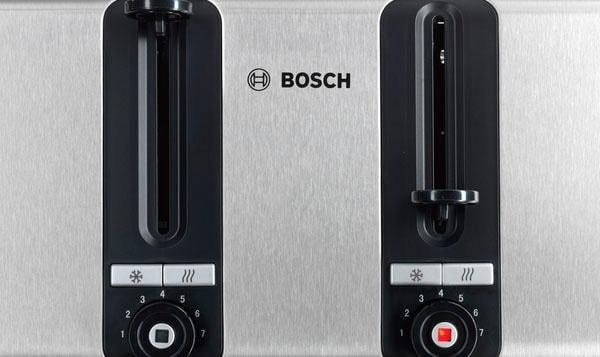 Bosch TAT7S45 Toaster grau schwarz 1800 W