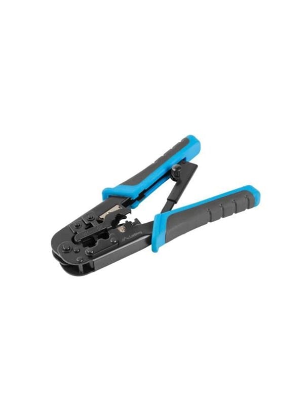 Lanberg - Crimpzange nt-0201 - Abisolierzange - rj9/rj11/rj12/rj45 Stecker - blau und schwarz