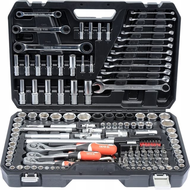 Yato - YT-38811 - Steckschlüsselsatz 1/4', 3/8' und 1/2'150Stück