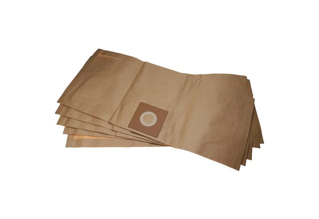 5x Staubsaugerbeutel kompatibel mit Kärcher nt 301 Staubsauger - Papier Braun - Vhbw