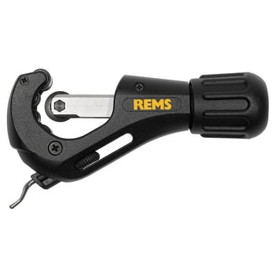Rohrabschneider für Kupferrohre 113340 ras cu 3-35mm, mit integriertem Rohrentgrater und Schneidrad - Rems