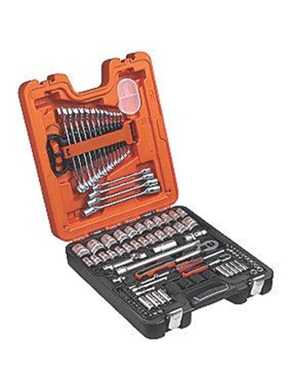 94-teiliges Set, Schlüssel und Steckschlüssel 1/2' und 1/4' Bahco BAHS87-7