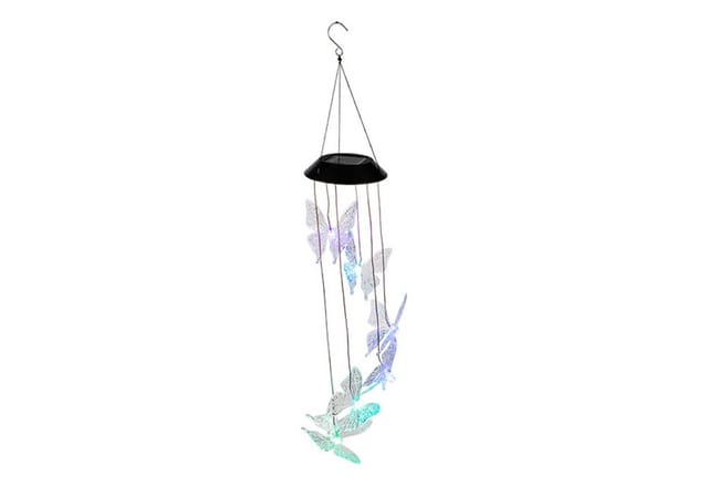 Led Solar Windspiel 'Schmetterling'-M70436