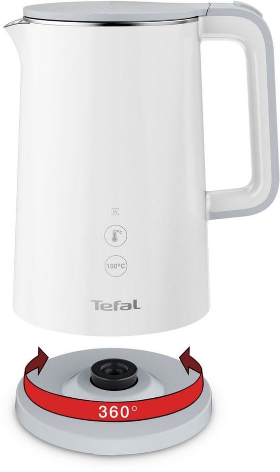 Tefal KO 6931 Wasserkocher Sense Weiß, 1,5 Liter