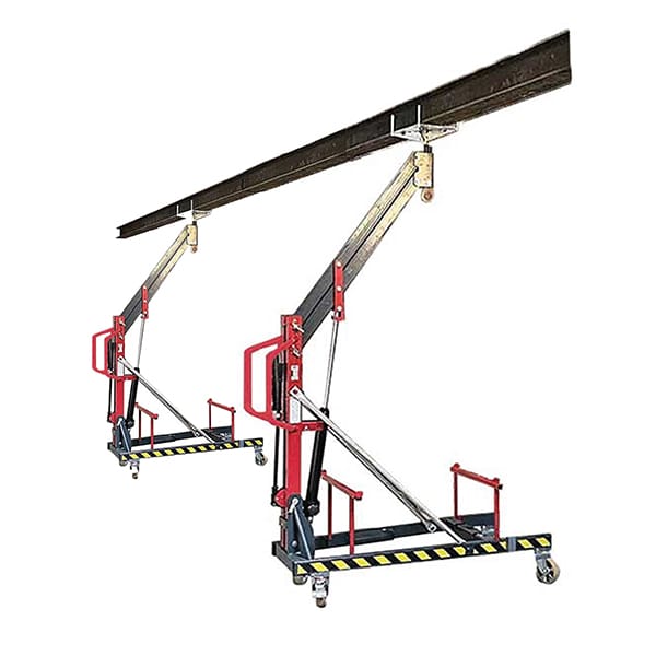 Matisère - 2 Hydraulische Balkenheber - Maximale Gesamtlast 1200kg - Hubhöhe 1190 bis 3000mm - 300871/2