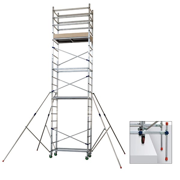 Matisère - Fahrbare Podesttreppe - Maximale Arbeitshöhe 6.90m - AL620/ALT-LIV