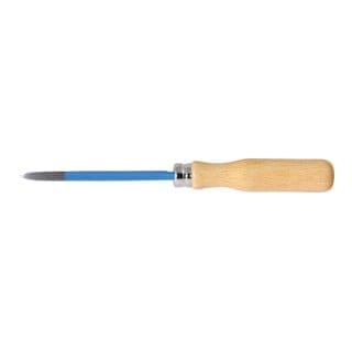 RENNSTEIG 466 175 0 Feinmechanikerschaber Klingenlänge 85 mm Dreikant 7 mm Holz