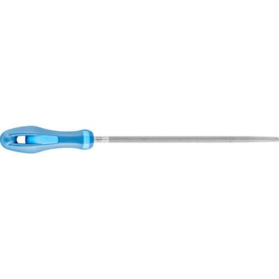Pferd - Werkstattfeile rund Hieb 1 200 mm mit Ergonomie-Feilenheft