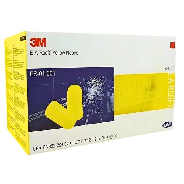 FP - 3M Gehörschutzstöpsel E-A-RSoft Yellow Neons 250