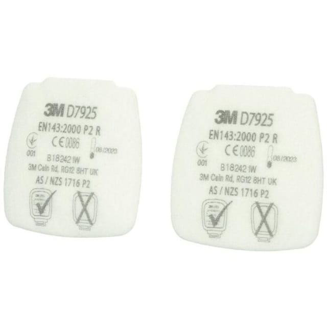 FP - 3M Partikel-Einlegefilter D7925 P2 r 4 Stk