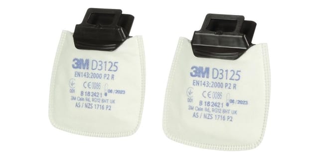 FP - 3M Partikelfilter d 3125 P2 r 2 Stk
