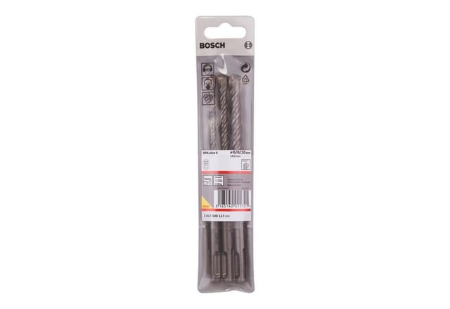 Bosch - sds Hammerbohrer plus-5 früher S4L 3tlg Set 6/8/10X100/160mm