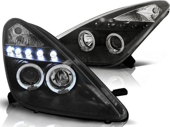 Viking Choice - Scheinwerfer Dual Halo Felgen toyota celica T230 99-05 angel eyes schwarz