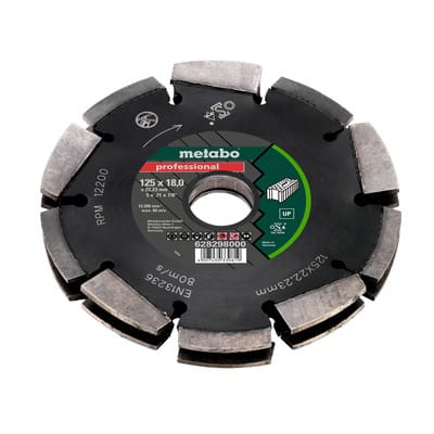 Metabo - Diamantfrässcheibe 2, 125x18x22,23mm, professional, up, Universal (628298000)