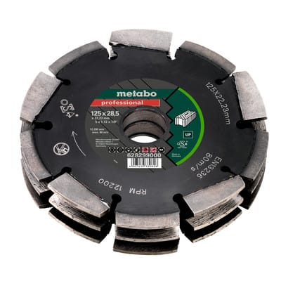 Metabo - 628299000 Nutfräser Hartmetall Länge 175 mm Produktabmessung, ø 125 mm 1 Stück