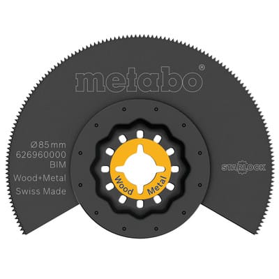 Metabo - Segmentsägeblatt, Holz und Metall, BiM, Ø85 mm (626960000)
