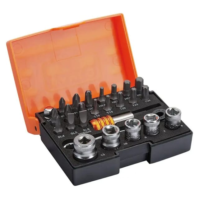 Bahco Steckschlüsselsatz metrisch 1/4" (6.3 mm) 26teilig 2058/S26