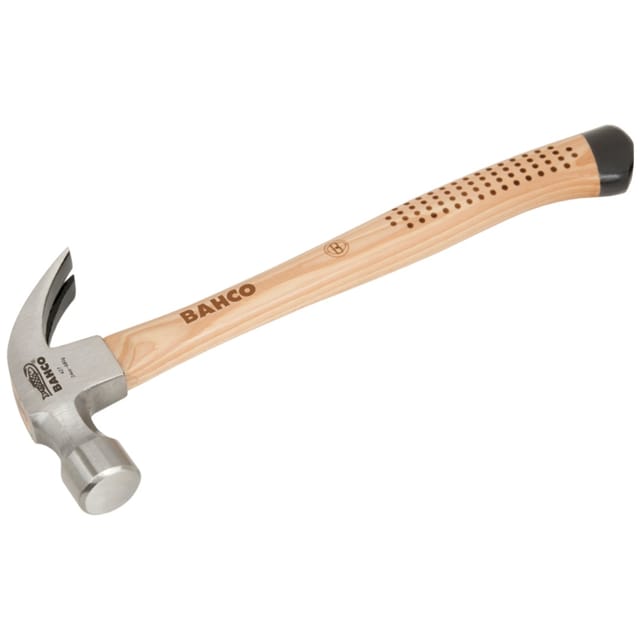 Klauenhammer mit rutschfestem Holzstiel, 450 g - Bahco