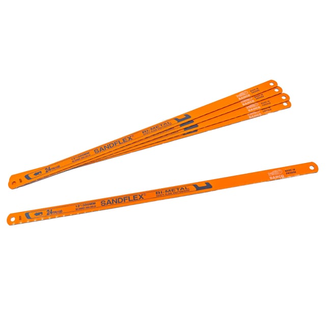 Handsägeblatt Sandflex Bimetall 300mm 24 Zpz, 5Er Pack Bahco 3906-300-24-5P Zähneanzahl:24
