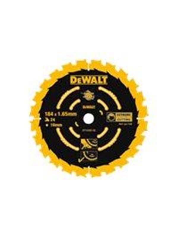 Handkreissägeblatt Ø165 24 Zähne Dewalt DT10624-QZ