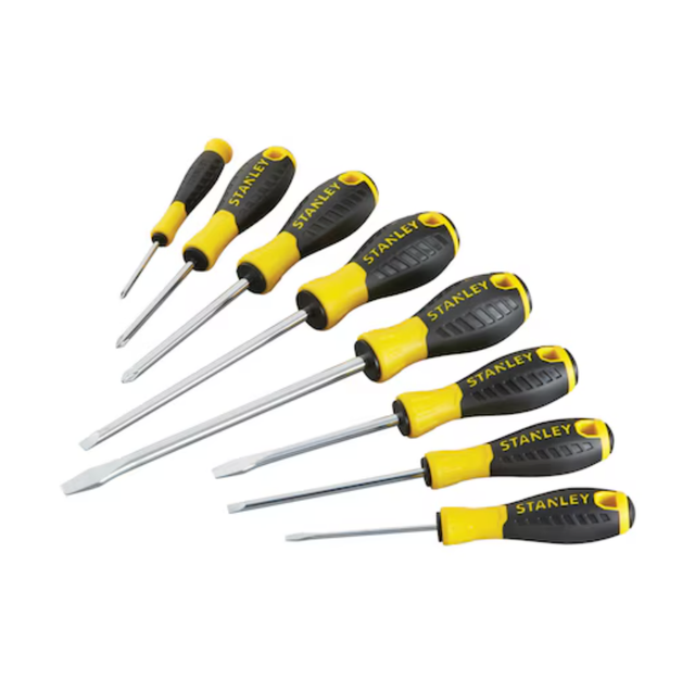 STHT0-60210 Set mit 8 Essential-Schraubendrehern - Stanley