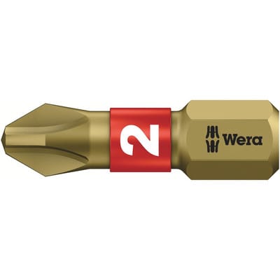Bit BiTorsion 1/4 din 3126 C6,3 PH2x25mm Wera