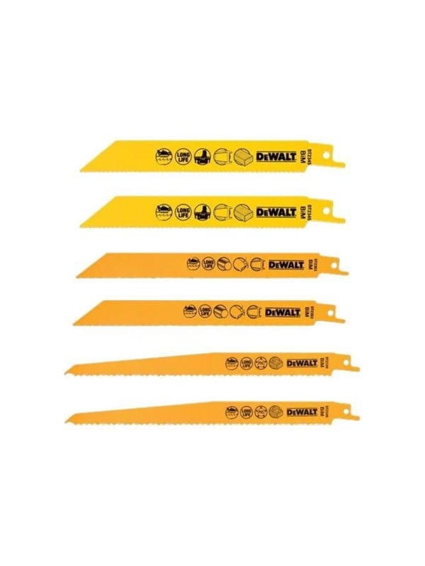 Zubehör - 6-teiliges Sägeblatt-Set DT2444 - Dewalt