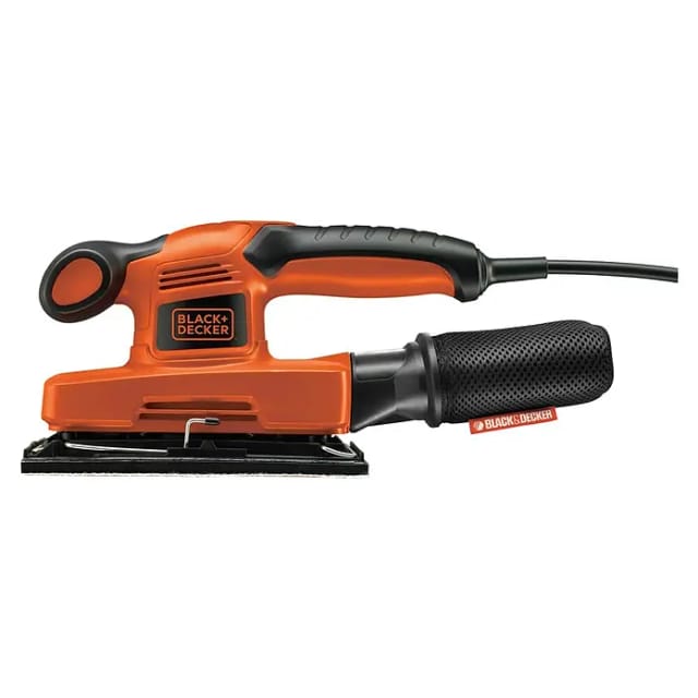 Black&decker - 240 w 1/3-Blatt-Vibrationsschleifer – black+decker – 5 Schleifmittel – KA320EKA-QS