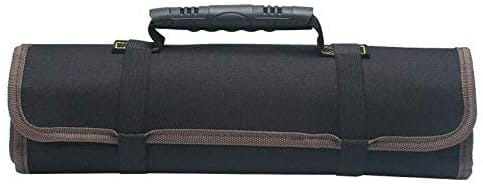 Tragbares leeres Werkzeugset mit 22 Taschen, Werkzeugtaschen, Werkzeug-Organizer, aufrollbare Werkzeugtasche/Koffer/Beutel aus 600D Oxford-Stoff