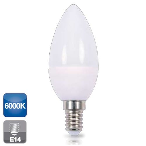 GSC - Led Kerzenlampe E14 5W kaltes Licht 6000K 470 lm 2002345