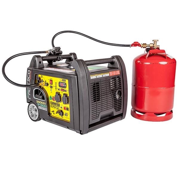 Dual Fuel Inverter 3500W Benzin 3150W Gas Stromerzeuger mit E-Start 230V eu - Champion