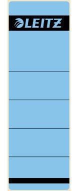 Ordnerrückenetikett breit/kurz 61,5 x 192 mm (B x H) selbstklebend ohne Griffloch blau 10 Etik./Pack.