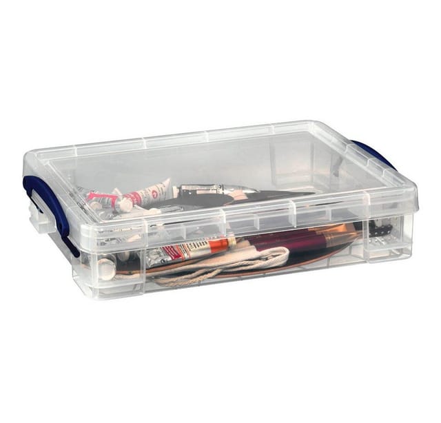 Really Useful Box Aufbewahrungsbox 4C 39x8,8x24cm 4l transparent