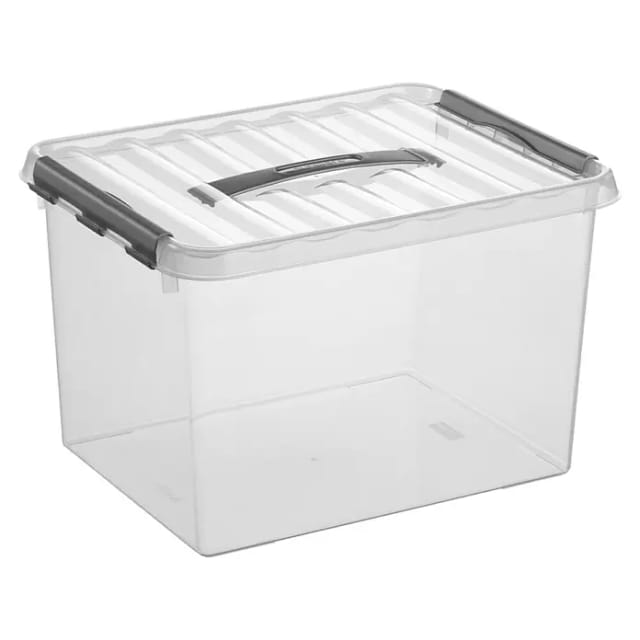 Box Regalsystem Q-Line 22 l 40 x 30 x 26 cm Aufbewahrungsbox Kunstoffbox - Sunware