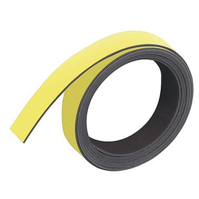 Magnetband 5 mm x 1 m (b x l) gelb 5 mm x 1 m (b x l) gelb