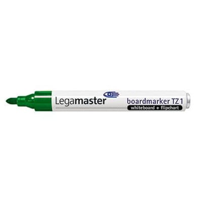 Legamaster - Whiteboard-/Flipchartmarker tz 1 1,5-3mm schwarz tz 1 1,5-3mm grün Rundspitze