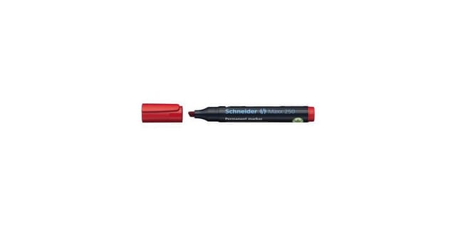 Schneider - Permanentmarker Maxx 250 2-7mm rot Maxx 250 2-7mm rot