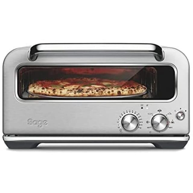 Sage Geräte Der Smart Backofen SPZ820BSS4EEU1 - Pizza-Ofen (gebürsteter Edelstahl)