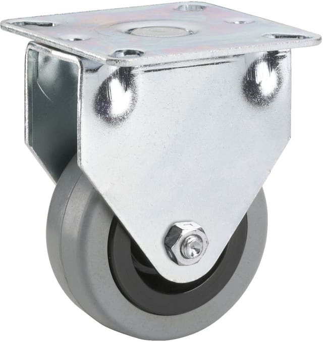 DÖRNER + HELMER Bockrolle Gummi 50 mm 45 kg