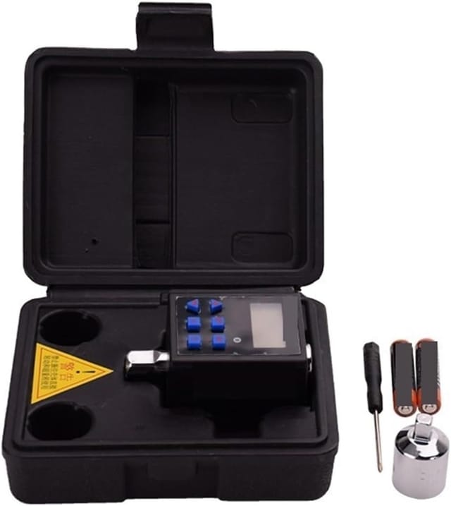 Digitaler Drehmomentschlüssel, Elektronischer Drehmomentschlüsseladapter Mit Digitalanzeige, Drehmomentmesser 0,3–340 Nm Mit Hintergrundbeleuchtung, Hohe Präzision (tqa2-135)