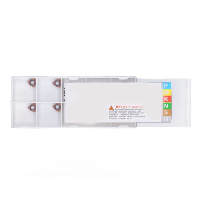 Satz mit 10 WCMX030208FN Hartmetall-Fräsmessern für CNC-Fräs- und Drehmaschinen