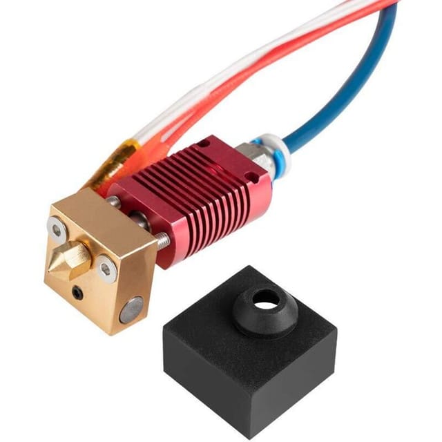 24V 40W MK8 Hot-End-Kit mit Capricorn Premium-Rohr für Ender 3/Pro