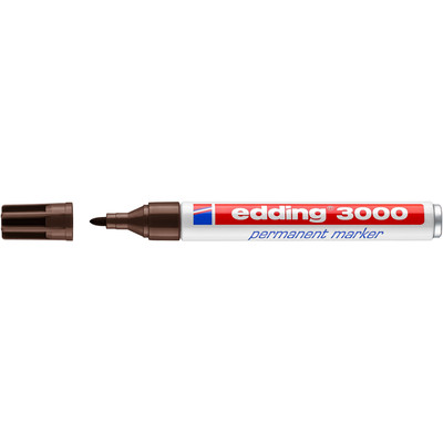 FP - Permanentmarker 3000 1,5-3mm dunkelbraun 3000 1,5-3mm dunkelbraun