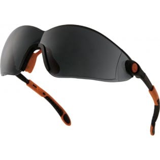 Brille Delta Plus Polycarbonat Einteilig Vulcano2 Smoke -Vulc2nofu