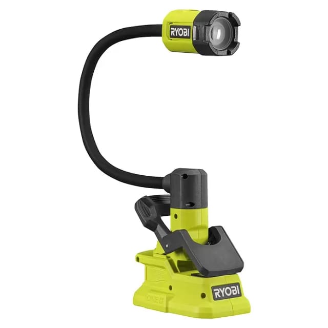 Ryobi Flexibler Klemmlampe 400 Lumen 40 cm