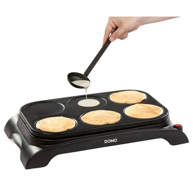 Domo - DO8709P Crépes Maker 6 Pfännchen